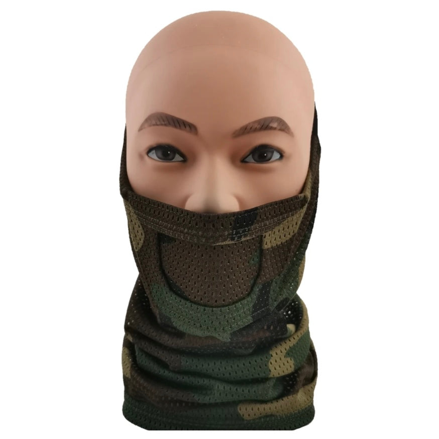 Face Warrior woodland