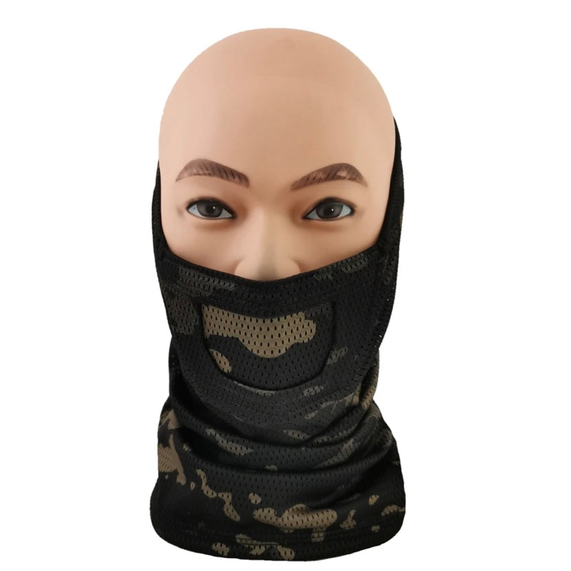 Face Warrior Multicam Black