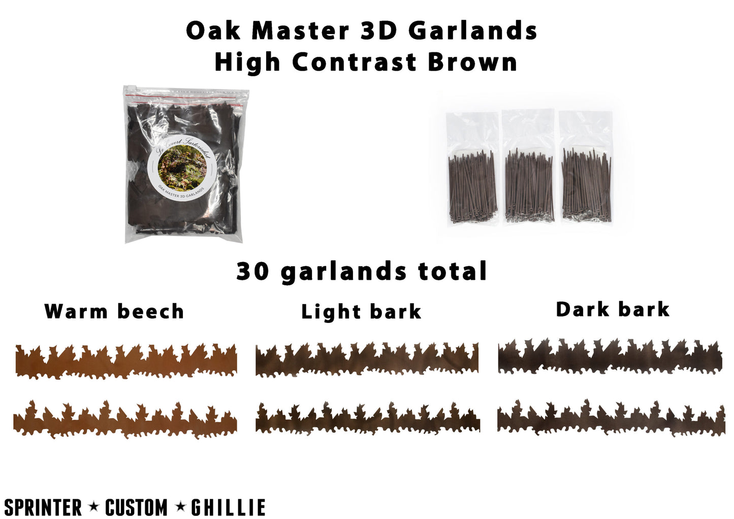 NANOSCREEN OAK MASTER 3d Garlands Limited Edition Winter 3color